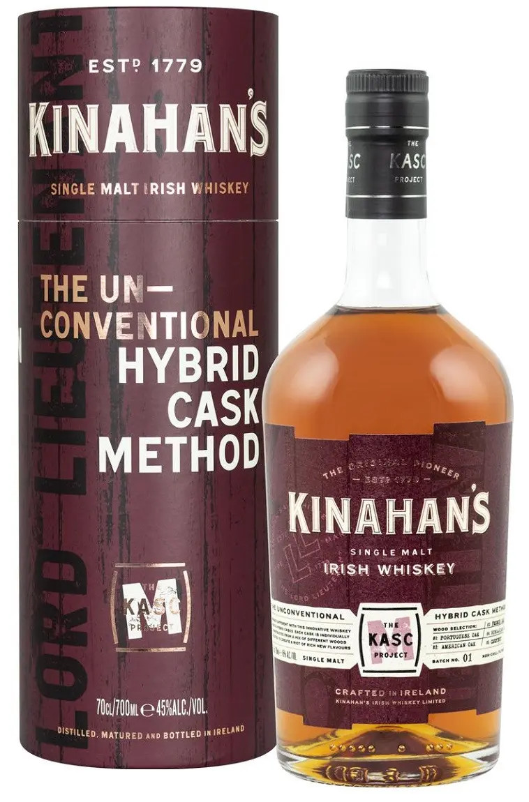 Kinahan&#039;s Kasc Project M.001 Irish Whiskey 45% 0,70l