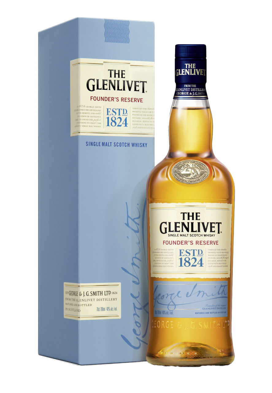 The Glenlivet Founder&#039;s Reserve Speyside Malt Whisky 40% 0,7l