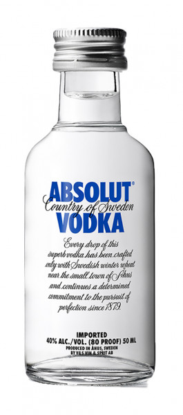 Absolut Vodka 40% 12 Fl. a 0,05l