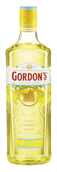 Gordon's Sicilian Lemon Gin 37,5% 0,7l!