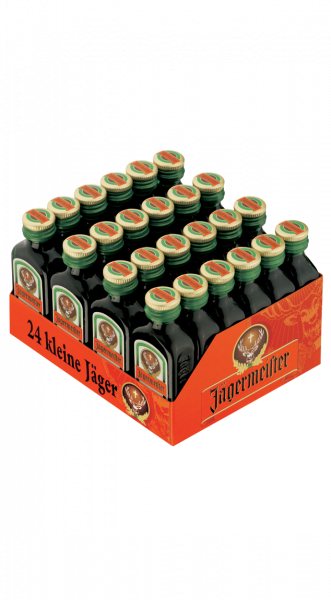 Jägermeister 35% 24 Fl. a 0,02l