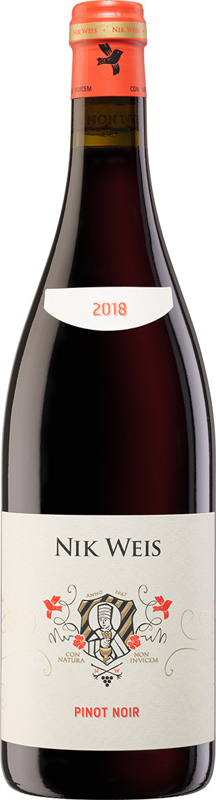 2019 Nik Weis Pinot Noir Rotwein Q.b.A. trocken!