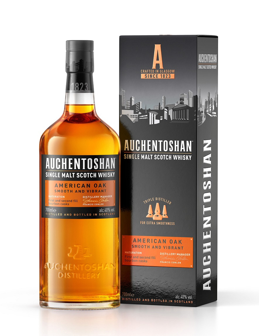 Auchentoshan American Oak Lowland Single Malt Whisky 0,7l!