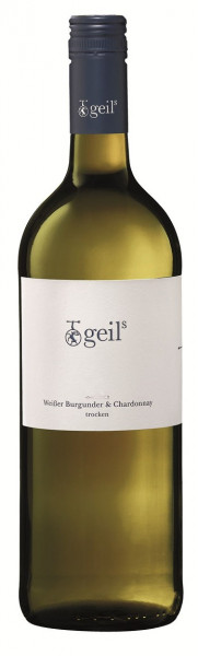 2022 Geils Weißer Burg.+Chardonnay Trocken 1,0l