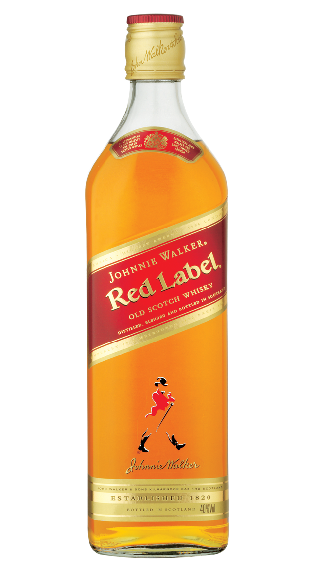 Johnnie Walker Red Label Scotch Whisky 40% 1,0l