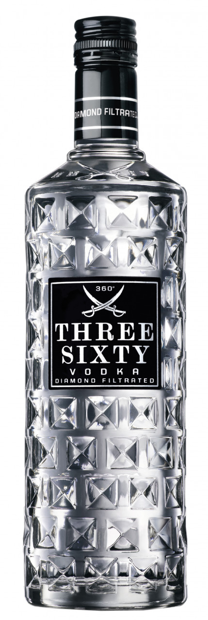 Three Sixty Vodka 37,5% 1,0l